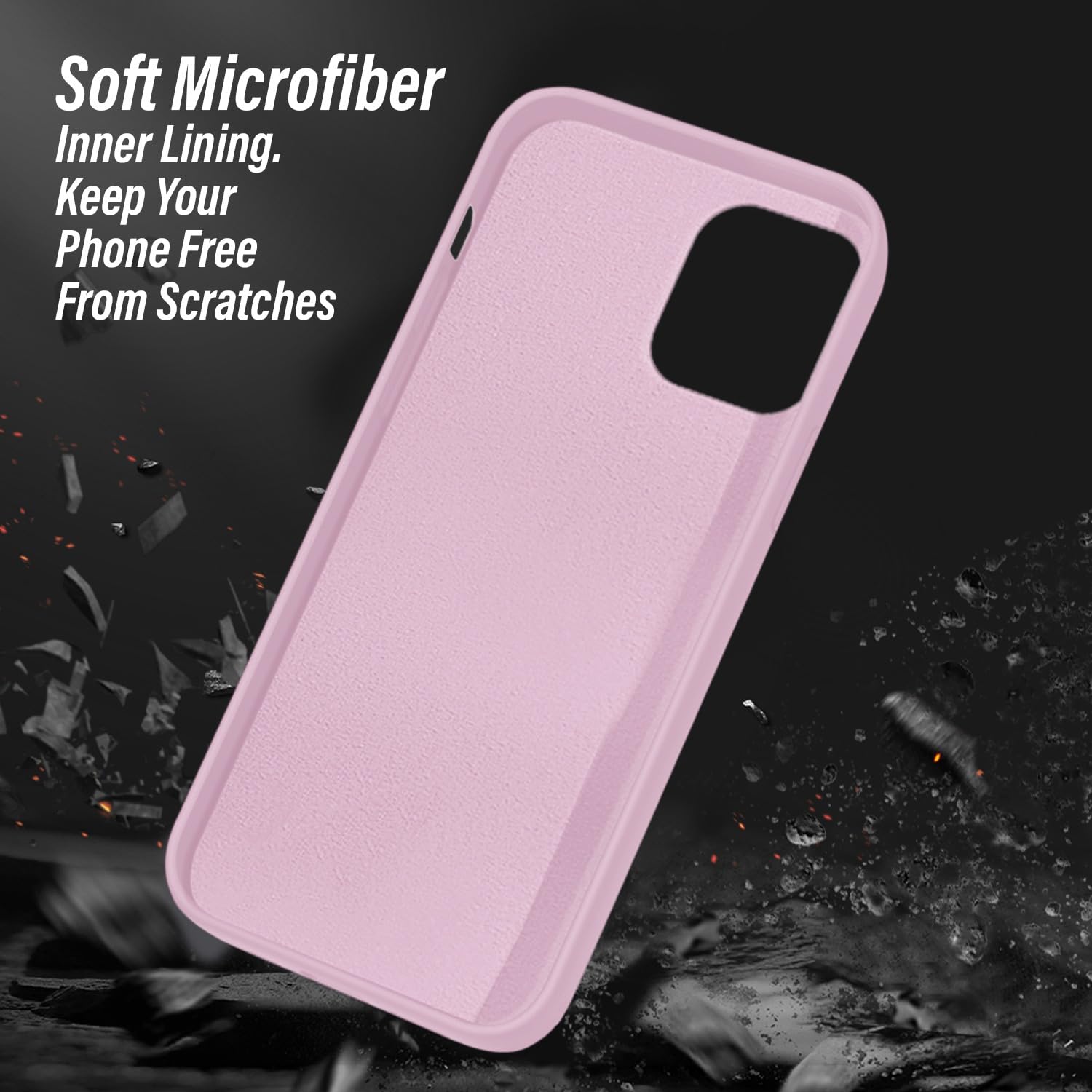 Protect Liquid Silicone Back Cover for realme P1 Pro 5G | Inner Microfiber Velvet | Camera Protection Anti Shock Back Case