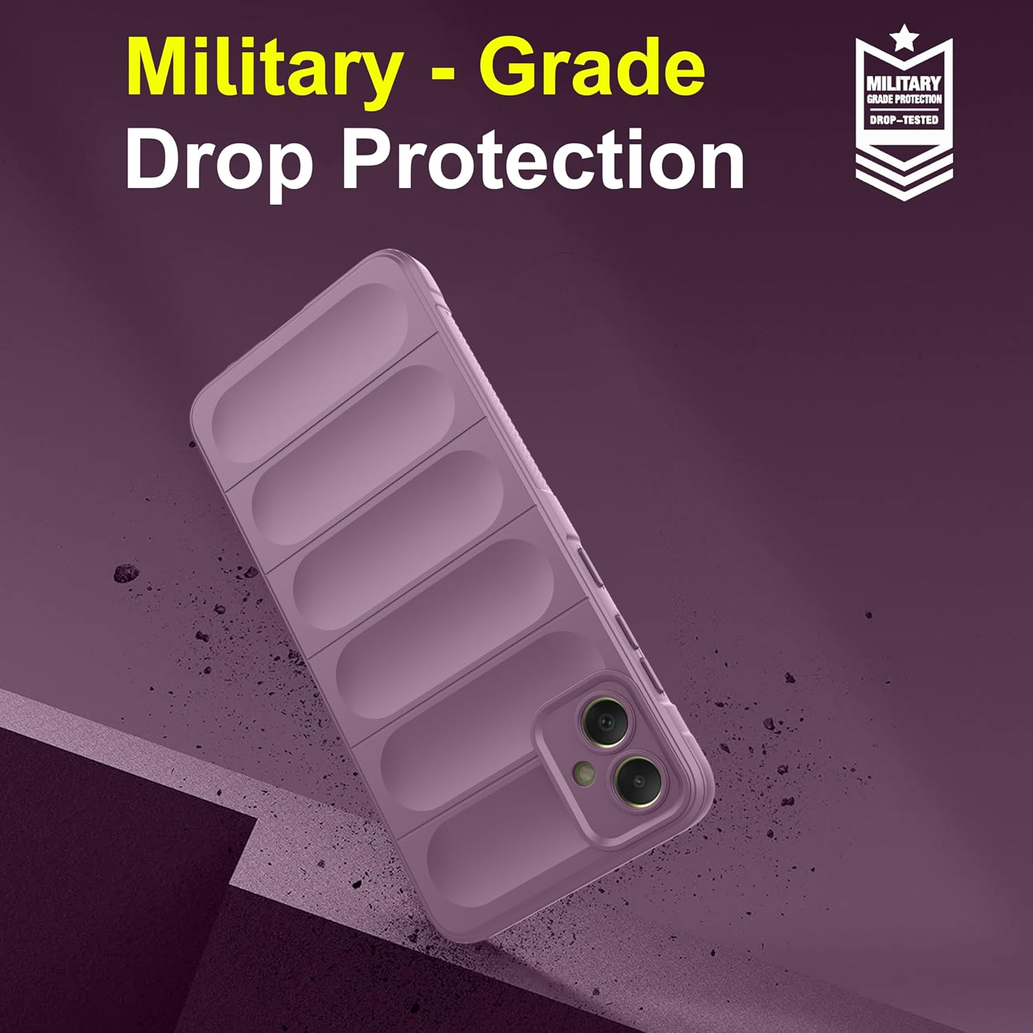 Protect Back Case Compatible for Samsung Galaxy M05 Back Case Cover | Liquid Silicon Case