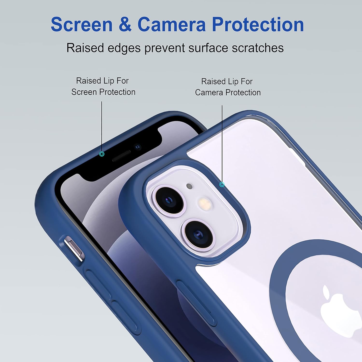 Protect Back Case Cover for iPhone 12 Mini | Compatible for iPhone 12 Mini Back Case Cover | Case Cover with Camera Protection