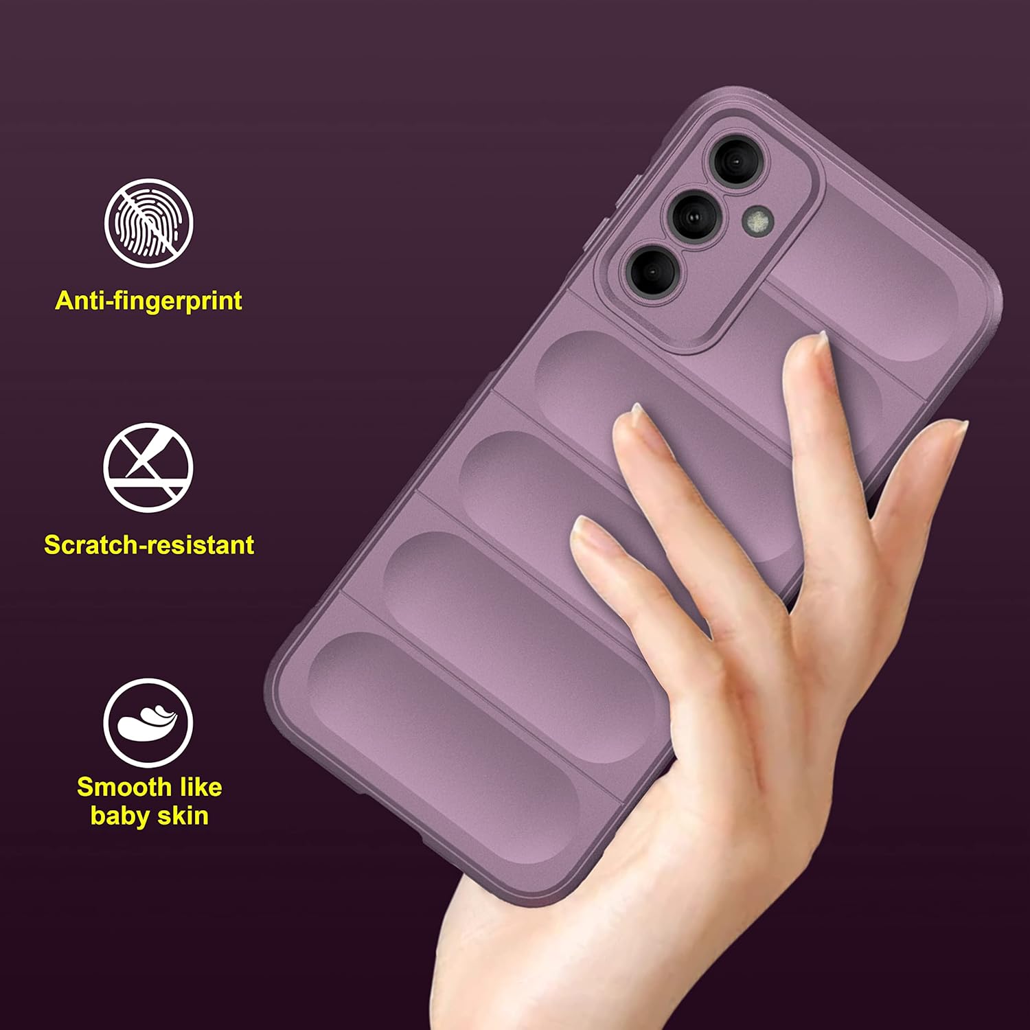 Protect Back Case Cover for Samsung Galaxy M14 5G | Compatible for Samsung Galaxy M14 5G Back Cover | Liquid Silicon Case