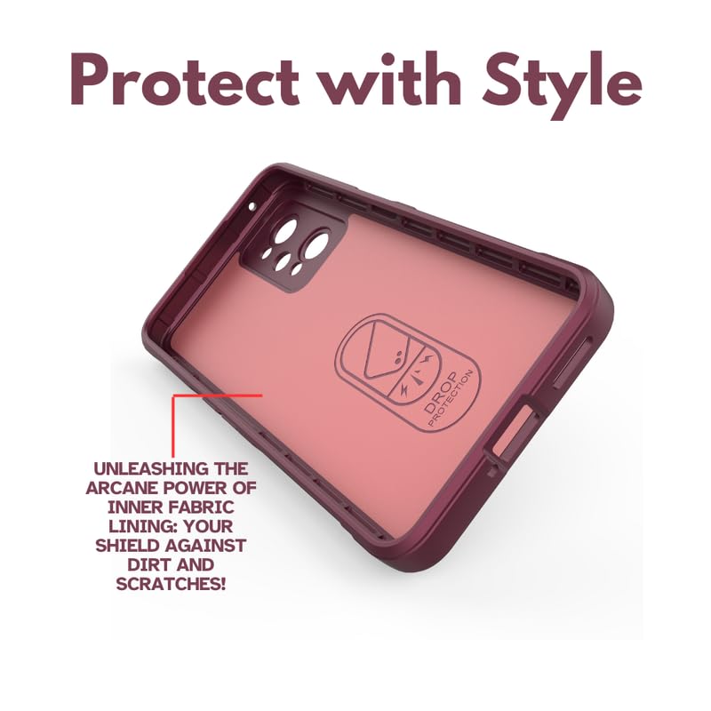 Protect Liquid Silicon Back Cover Case for Realme GT 2 Pro 5G, Shockproof Military Grade Protection with Micro-Fibre Inner Side, Built-in Anti-Slip Grip