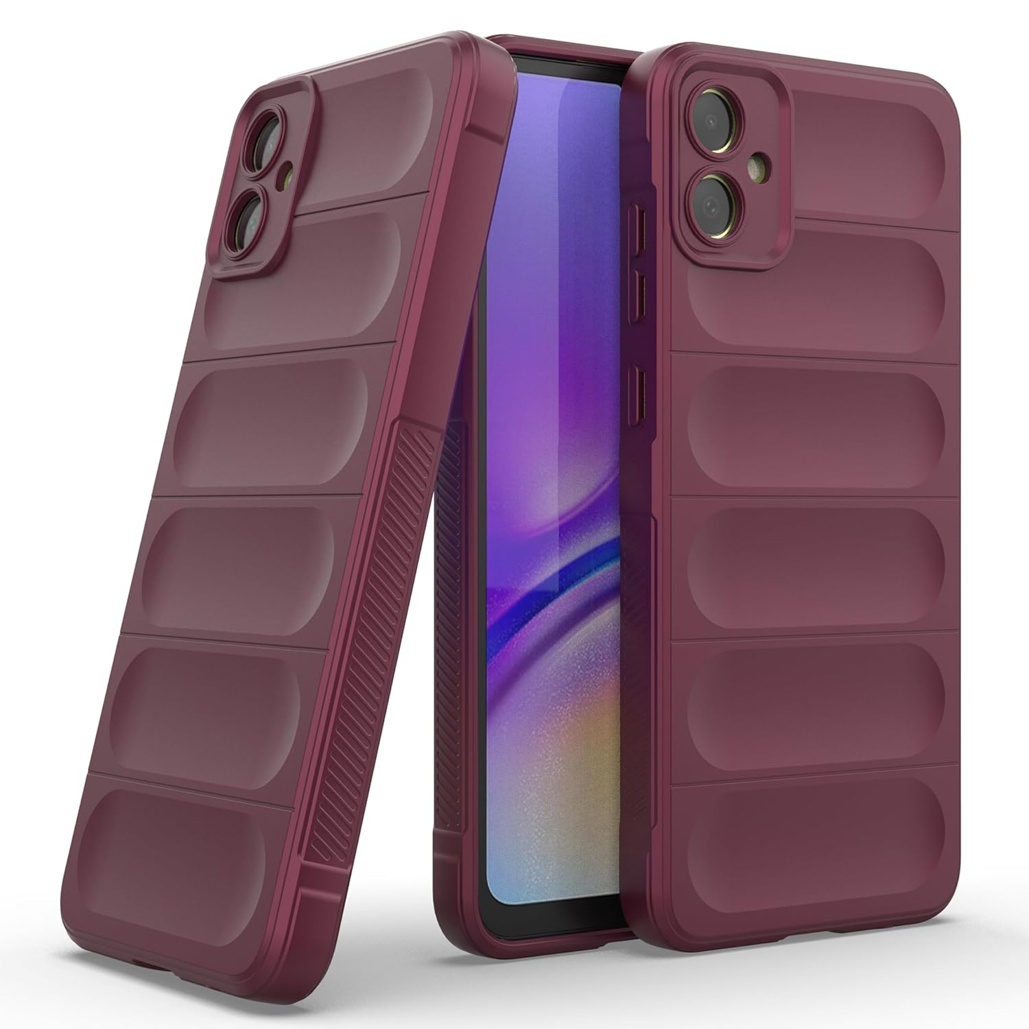 Protect Back Case Compatible for Samsung Galaxy M05 Back Case Cover | Liquid Silicon Case