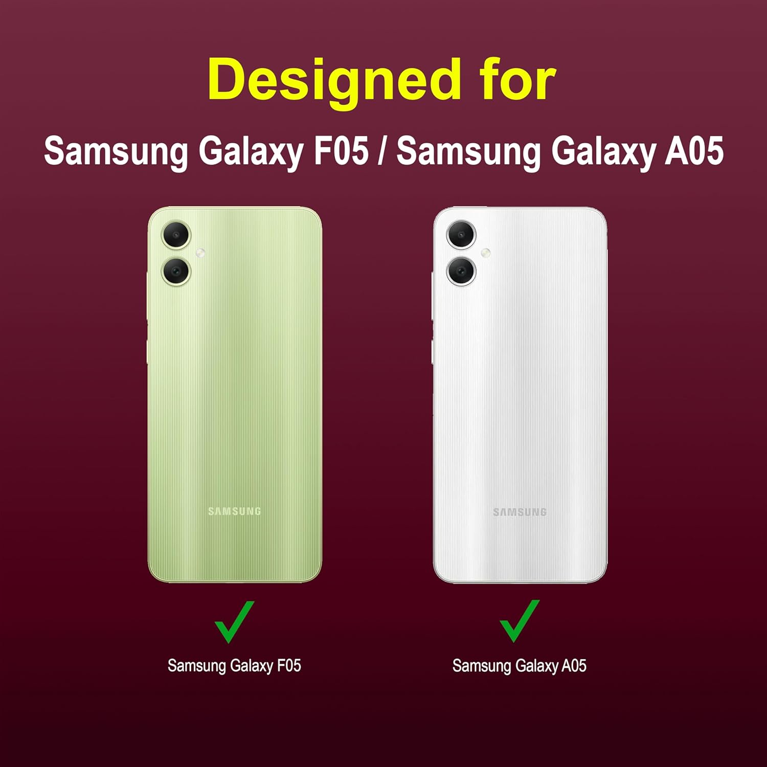 Protect Back Case Compatible for Samsung Galaxy M05 Back Case Cover | Liquid Silicon Case