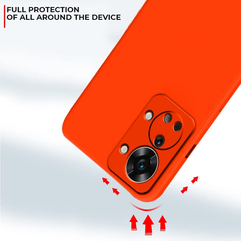 Protect Back Cover for OnePlus Nord 2T 5G Back Cover Camera Protection Soft Silicone Protective Back Cover Designed for OnePlus Nord 2T 5G