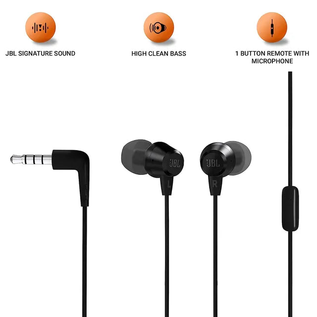 JBL C50HI Wired EarPhone