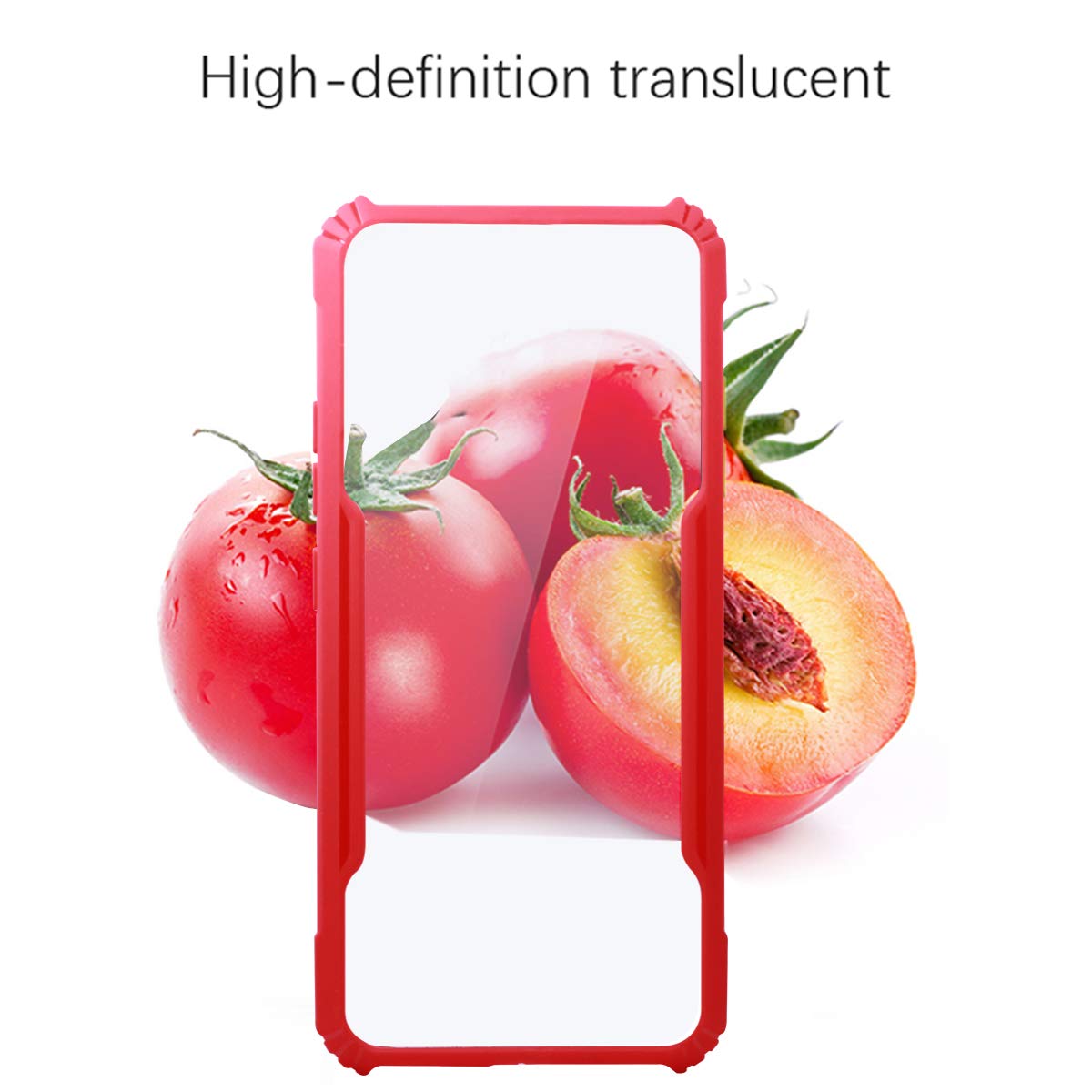 Protect Cover Case for Oppo Reno7 5G | Reno 7 5G (Shockproof with Polycarbonate Clear Panel