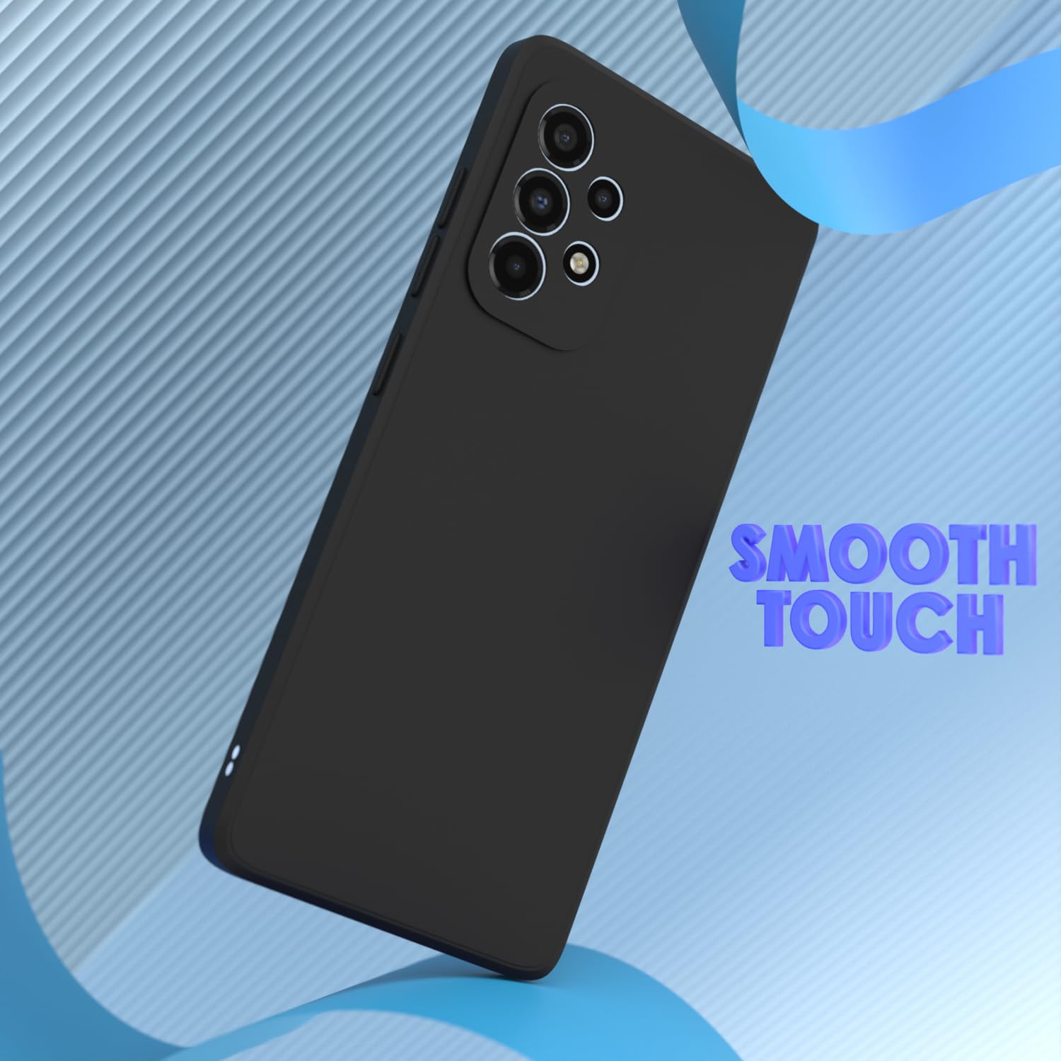 Protect Samsung Galaxy A53 5G Back Cover Soft Matte Liquid Silicone TPU | Camera Protection | Shockproof Slim Back Case for Samsung Galaxy A53 5G