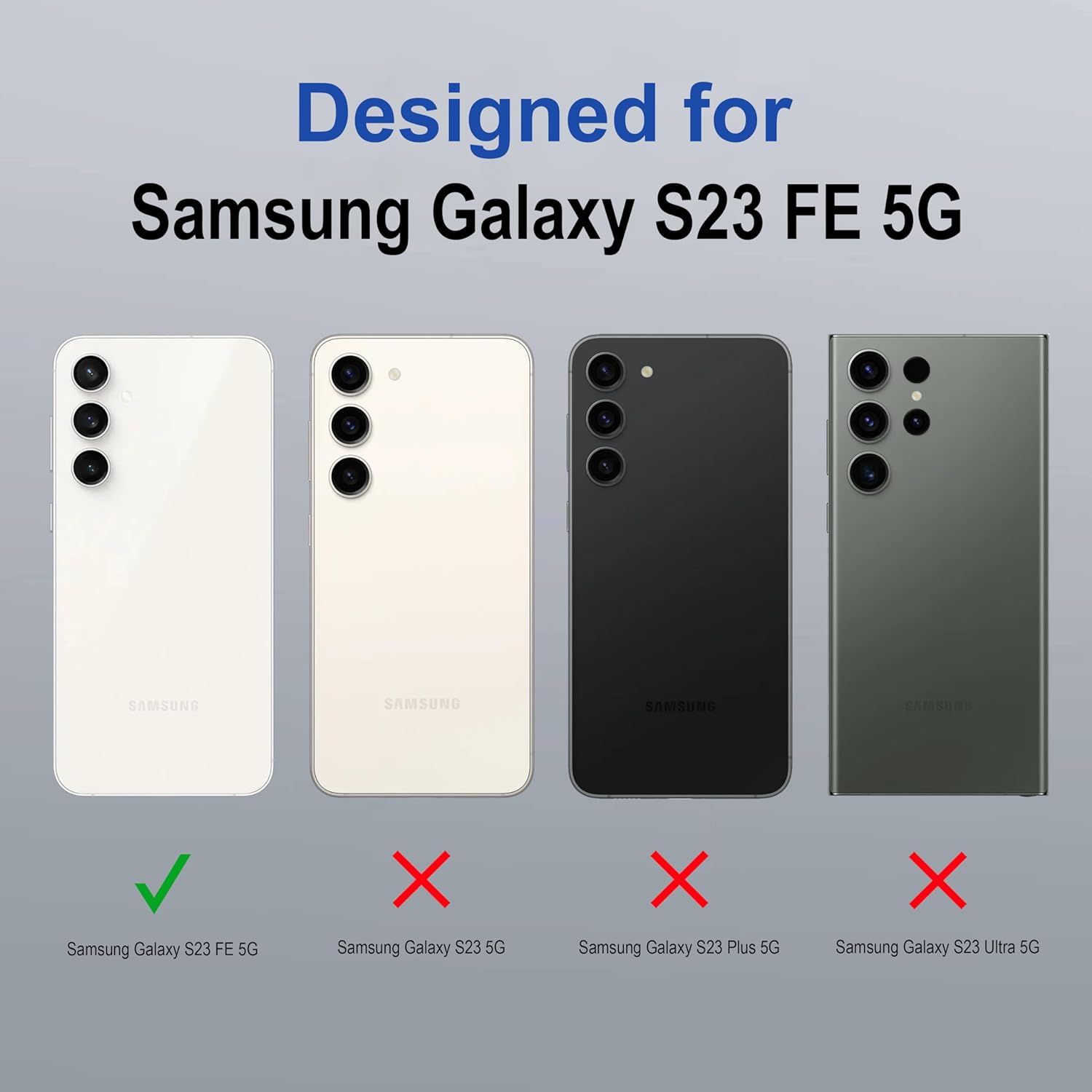 Protect Case Bumper for Samsung Galaxy S23 FE 5G