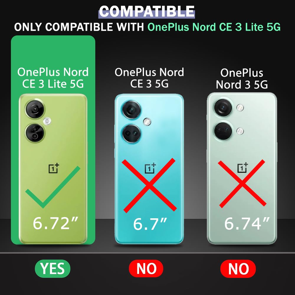 Protect Crystal Clear Back Cover Case for OnePlus Nord CE 3 Lite 5G | 360 Degree Protection | Shock Proof Design