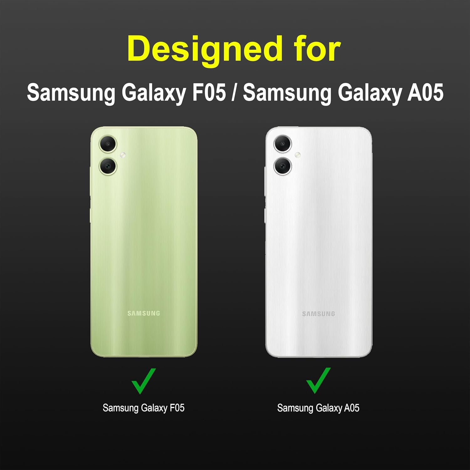 Protect Back Case Compatible for Samsung Galaxy A05 Back Case Cover | Liquid Silicon Case
