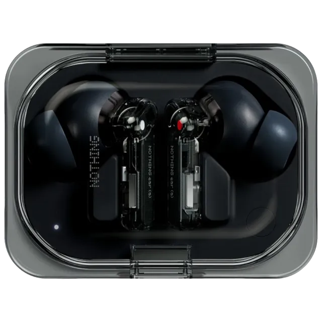 Nothing Ear (a) 2024 | ChatGPT Compatible | Hi-Res audio | LDAC Bluetooth (Black, True Wireless) Earbuds