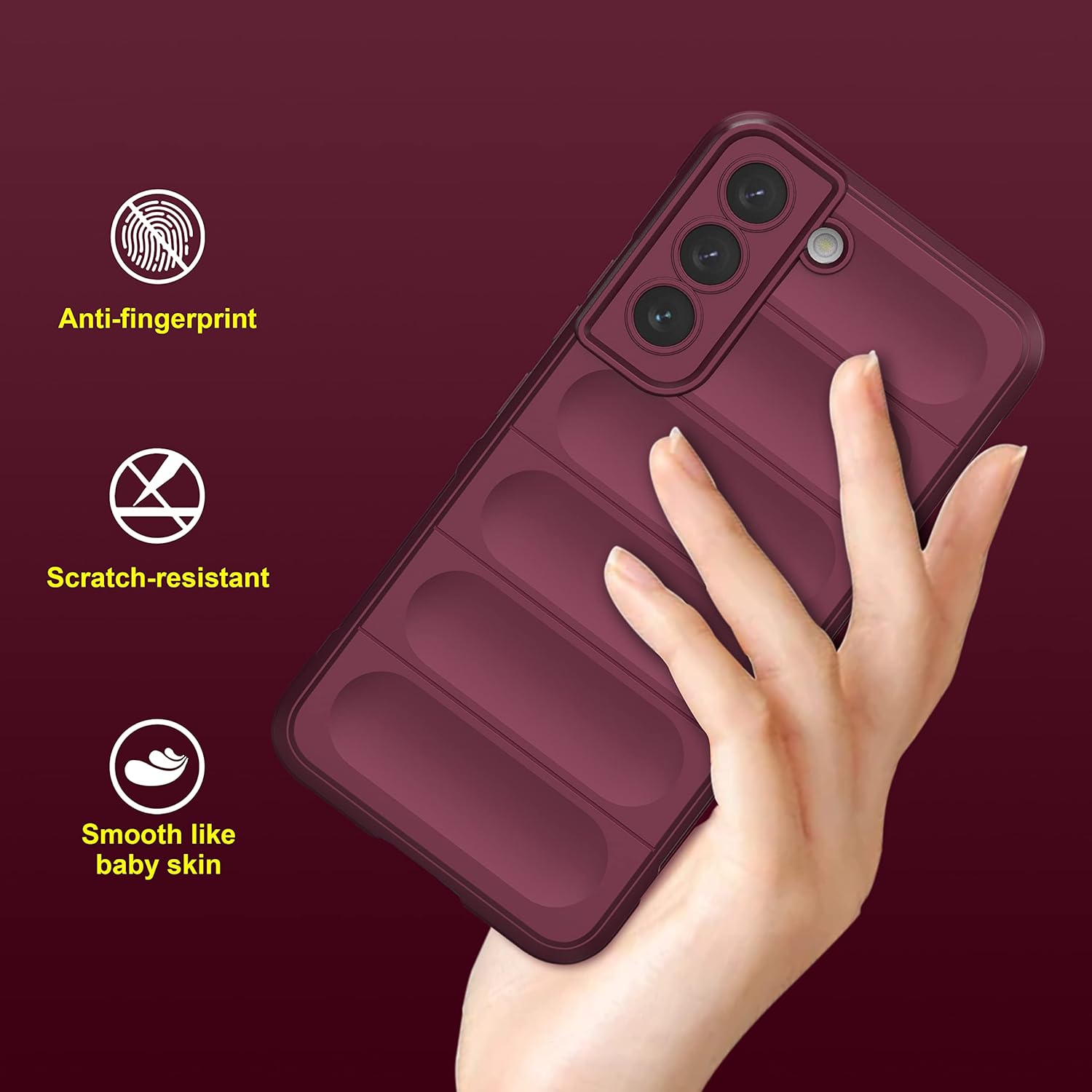 Protect Back Case Cover for Samsung Galaxy S22 5G | Compatible for Samsung Galaxy S22 5G Back Cover | Liquid Silicon Case