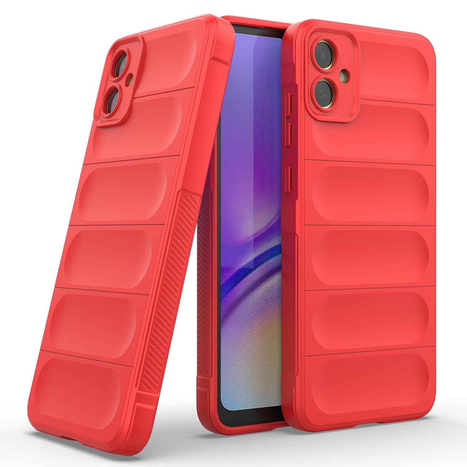 Protect Back Case Compatible for Samsung Galaxy M05 Back Case Cover | Liquid Silicon Case