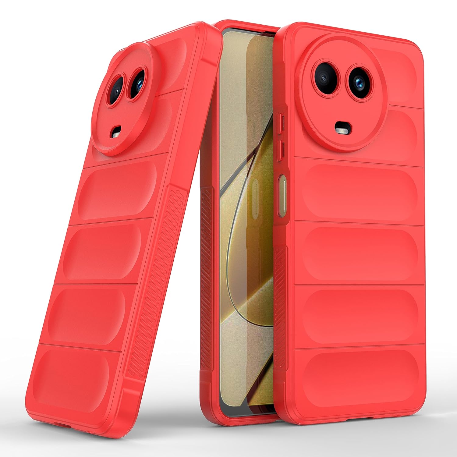 Portect Back Case Cover for Realme C67 5G | Liquid Silicon Case for Realme C67 5G with Camera Protection