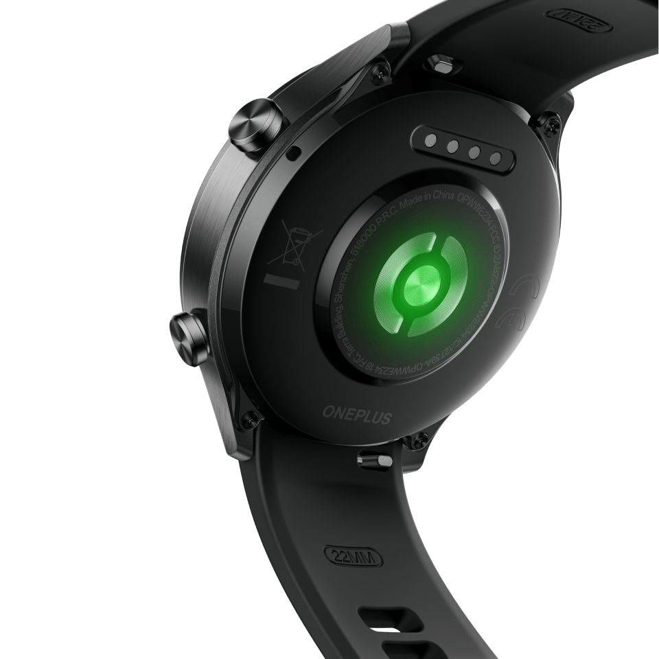 OnePlus Watch 2R with Wear OS 4, Snapdragon W5 Chipset & Upto 100 hours battery life Smartwatch