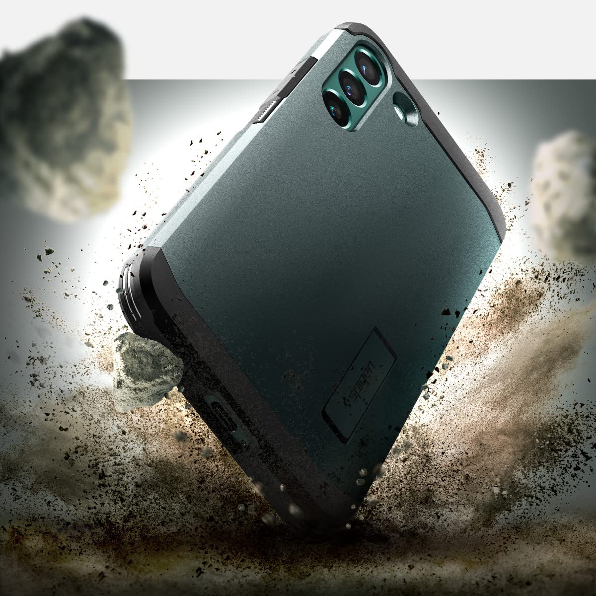 Spigen Tough Armor Back Cover Case Compatible with Galaxy S22