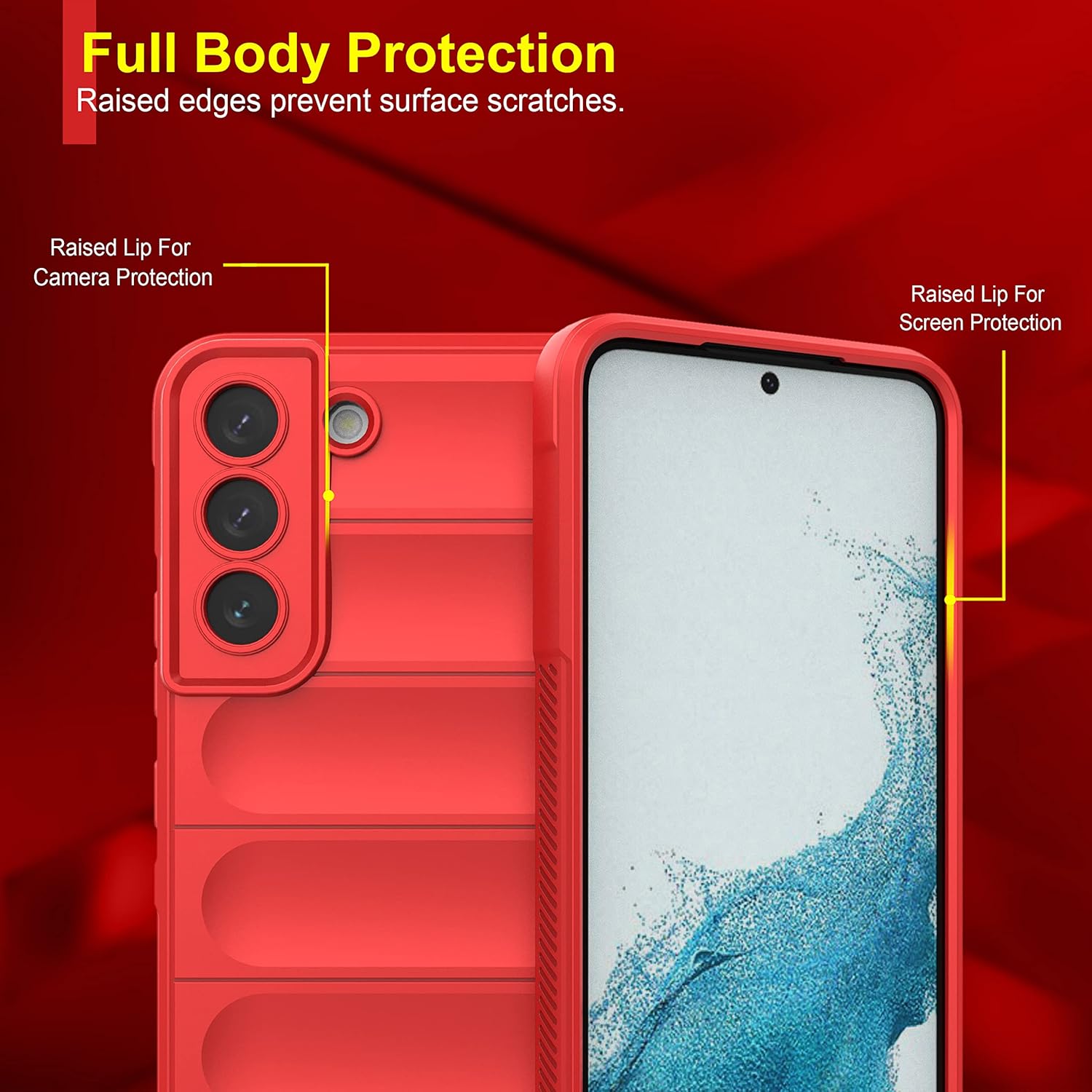 Protect Back Case Cover for Samsung Galaxy S22 5G | Compatible for Samsung Galaxy S22 5G Back Cover | Liquid Silicon Case