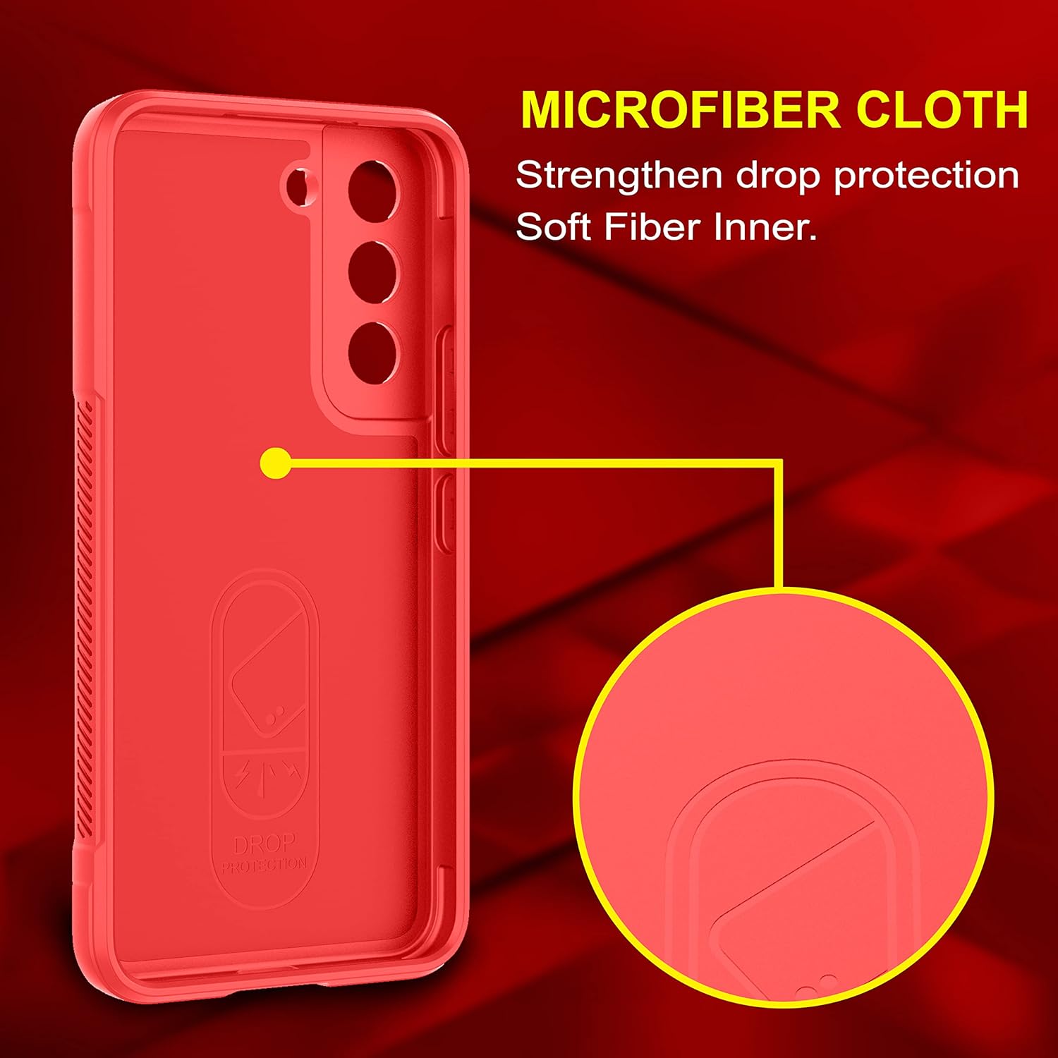 Protect Back Case Cover for Samsung Galaxy S22 5G | Compatible for Samsung Galaxy S22 5G Back Cover | Liquid Silicon Case