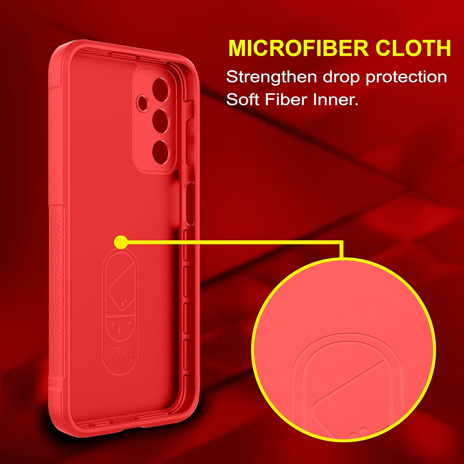 Protect Back Case Cover for Samsung Galaxy M14 5G | Compatible for Samsung Galaxy M14 5G Back Cover | Liquid Silicon Case