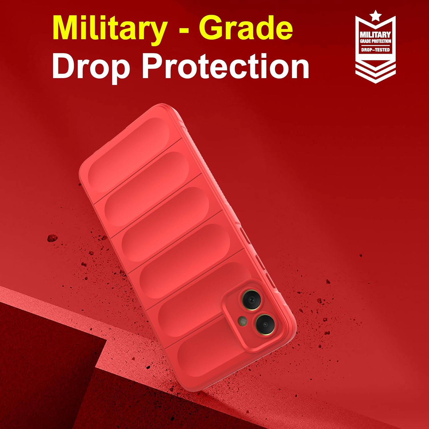Protect Back Case Compatible for Samsung Galaxy M05 Back Case Cover | Liquid Silicon Case