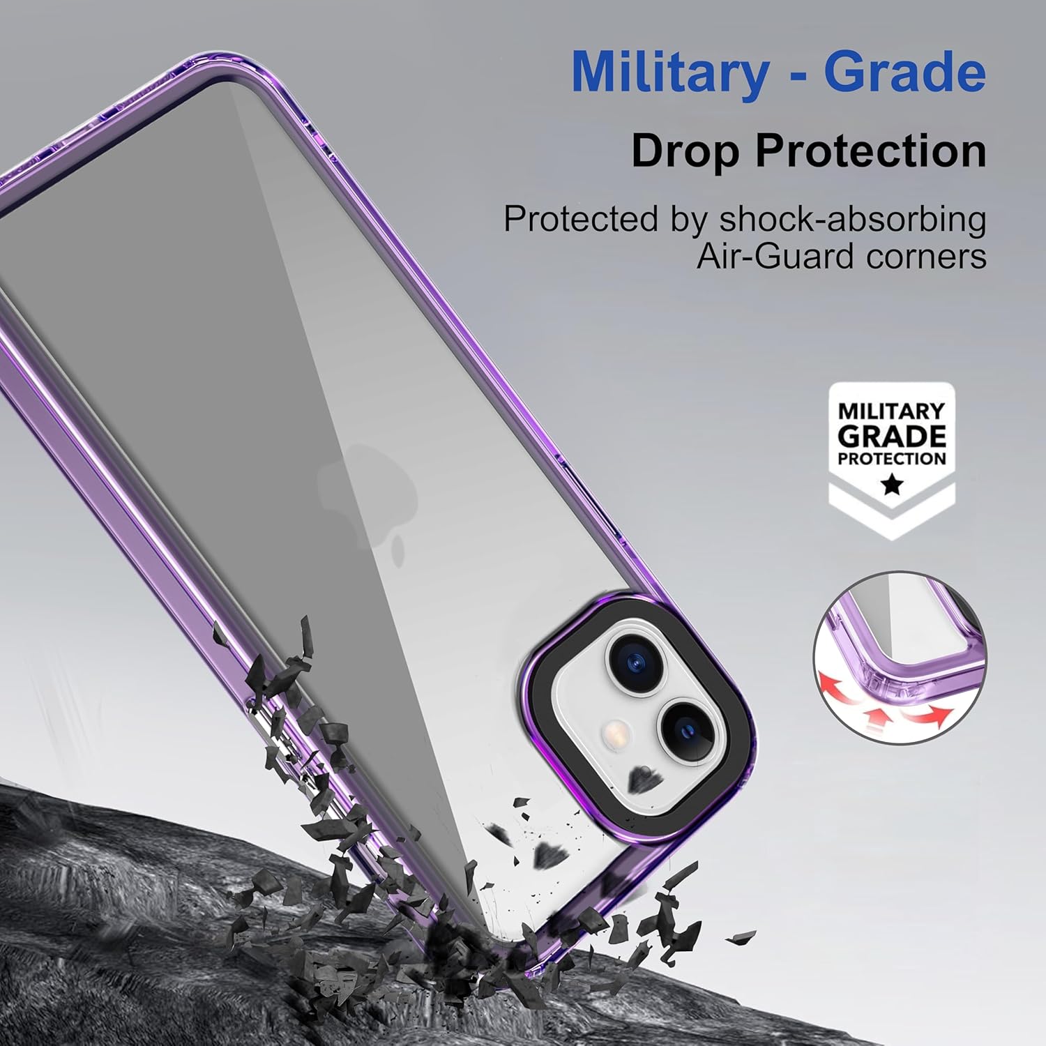 Protect Back Case Cover for iPhone 12 Mini | Compatible for iPhone 12 Mini Back Case Cover | Case Cover with Camera Protection