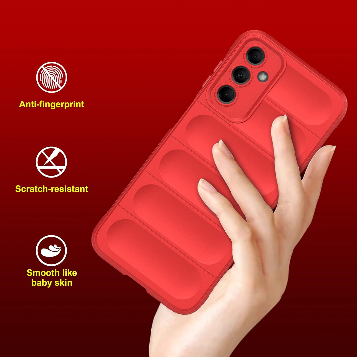Protect Back Case Cover for Samsung Galaxy M14 5G | Compatible for Samsung Galaxy M14 5G Back Cover | Liquid Silicon Case