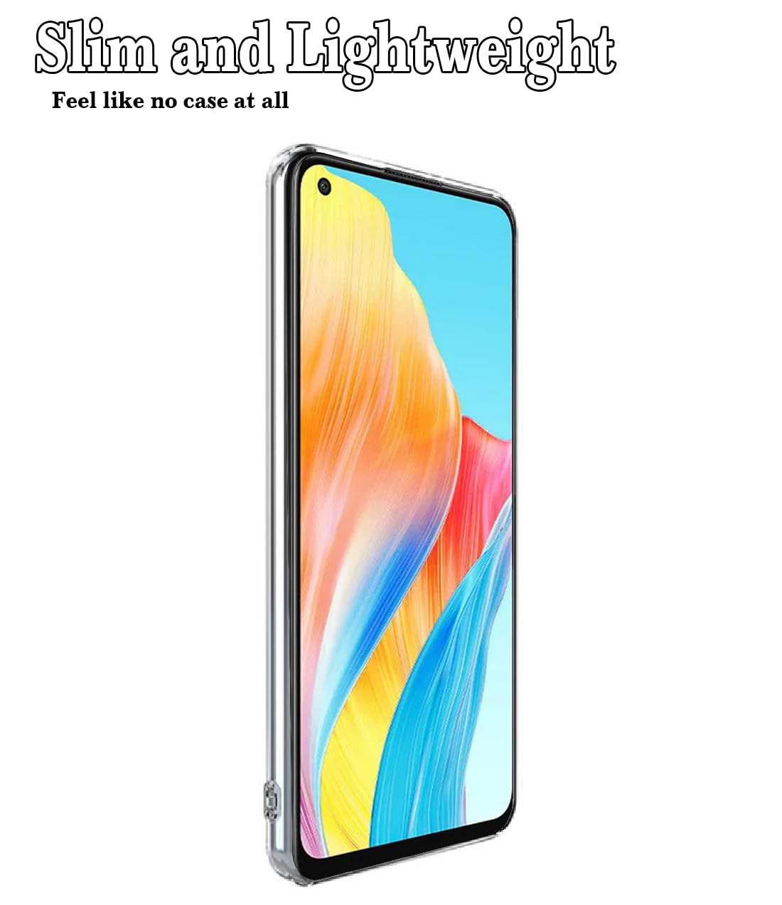 Protect Basic Case for Oppo A58 4G (Silicone_Transparent)