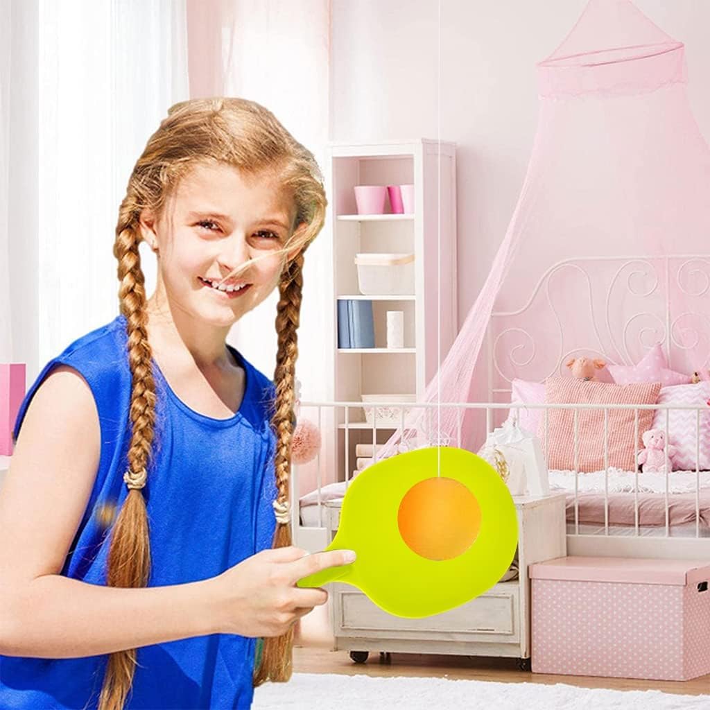 Storio Hanging Table Tennis Trainer Ball Set Ping Pong Indoor Games for Kids