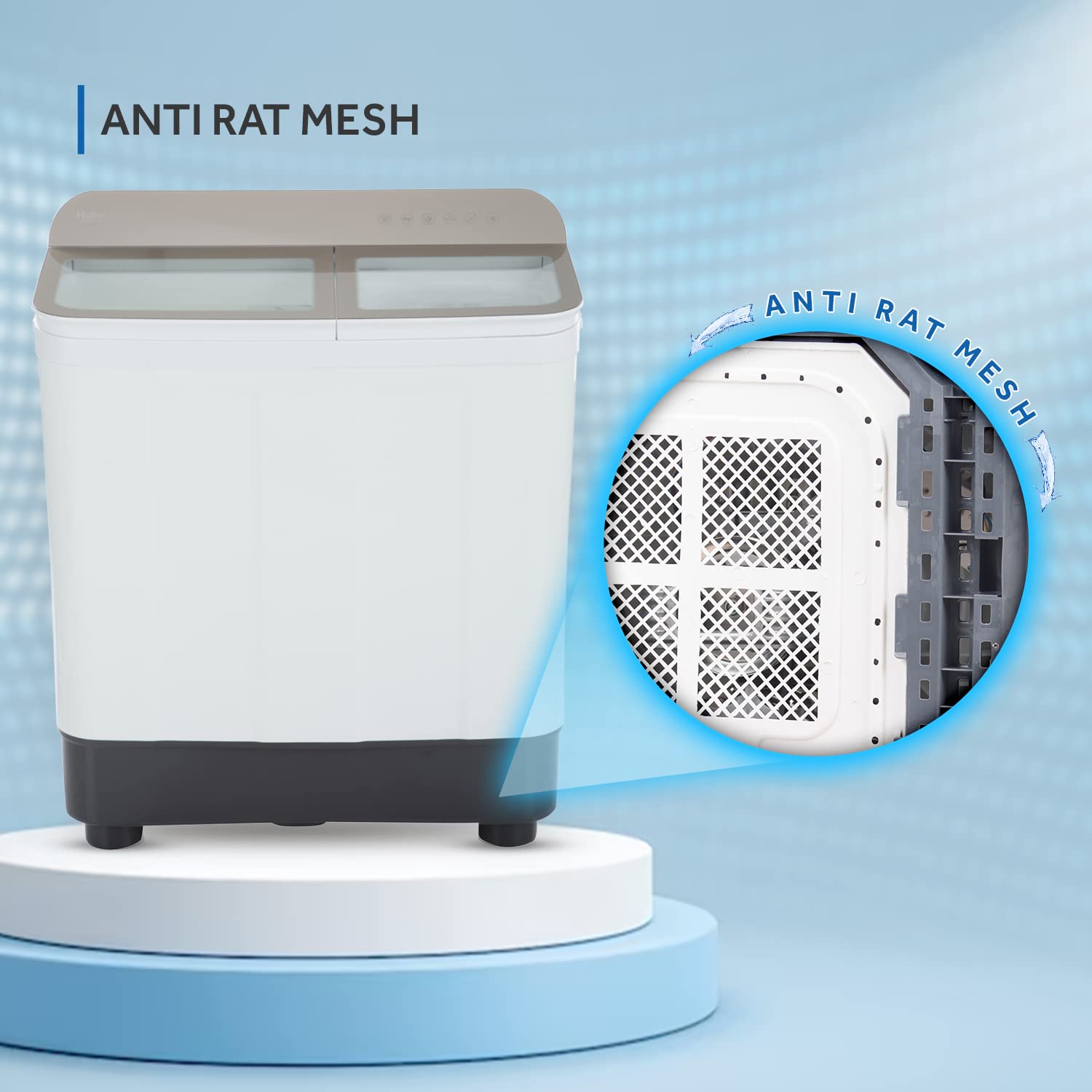 Haier 7 Kg 5 star SEMI Automatic Top Loading Washing Machine