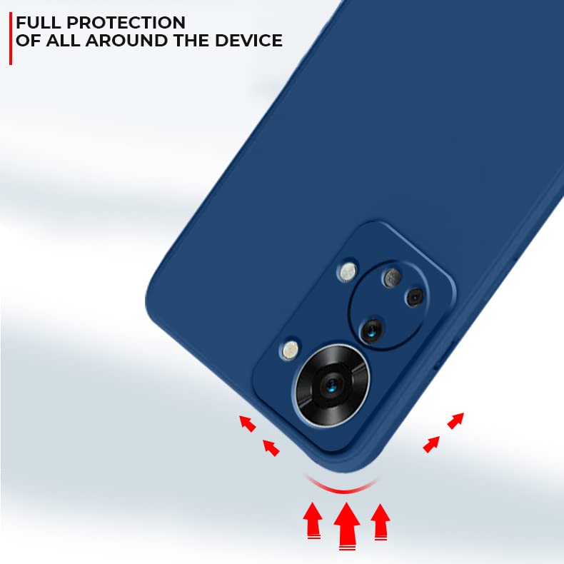 Protect Back Cover for OnePlus Nord 2T 5G Back Cover Camera Protection Soft Silicone Protective Back Cover Designed for OnePlus Nord 2T 5G
