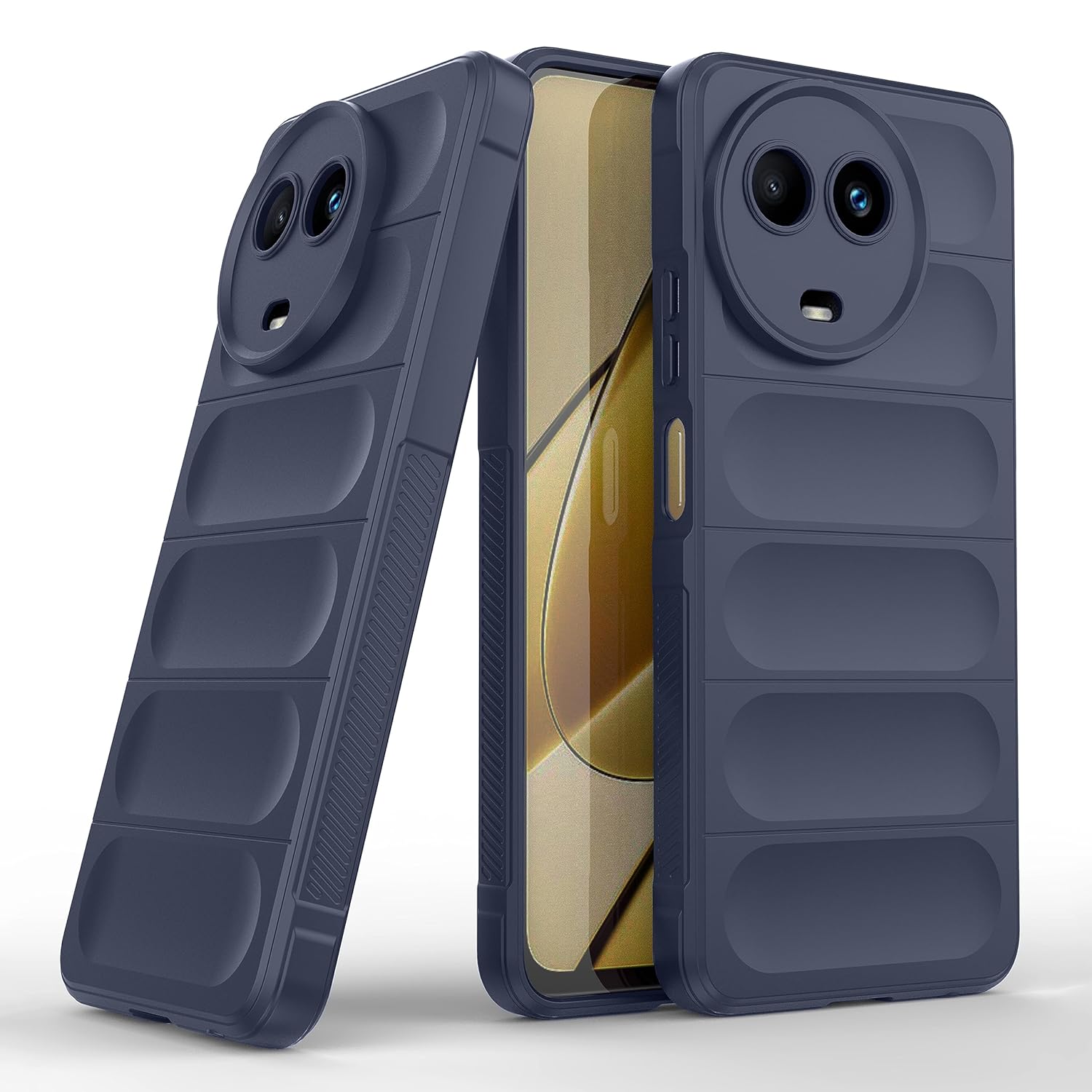 Portect Back Case Cover for Realme C67 5G | Liquid Silicon Case for Realme C67 5G with Camera Protection