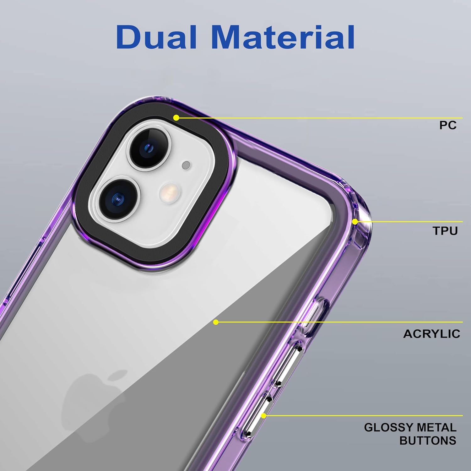 Protect Back Case Cover for iPhone 12 Mini | Compatible for iPhone 12 Mini Back Case Cover | Case Cover with Camera Protection