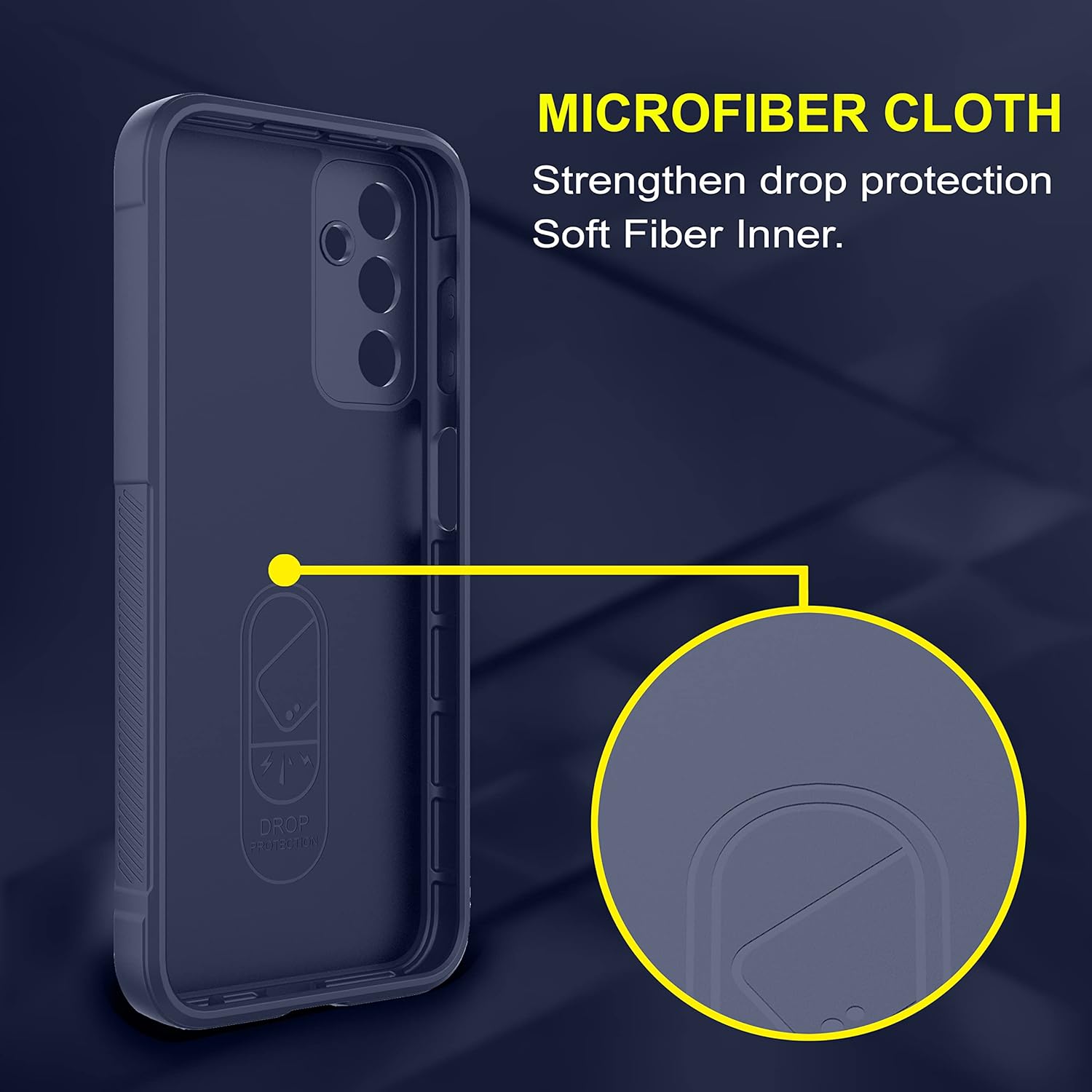 Protect Back Case Cover for Samsung Galaxy M14 5G | Compatible for Samsung Galaxy M14 5G Back Cover | Liquid Silicon Case