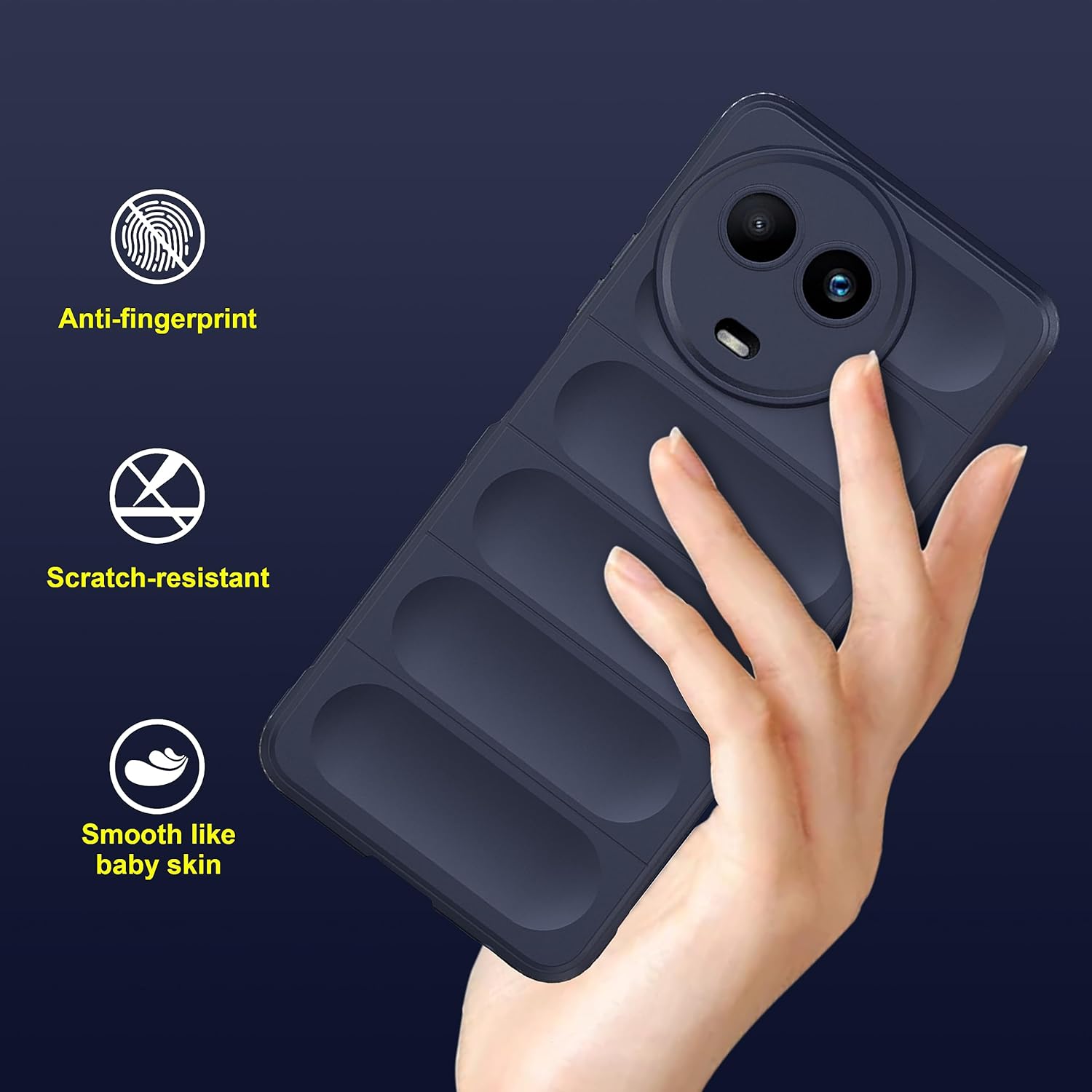 Portect Back Case Cover for Realme C67 5G | Liquid Silicon Case for Realme C67 5G with Camera Protection