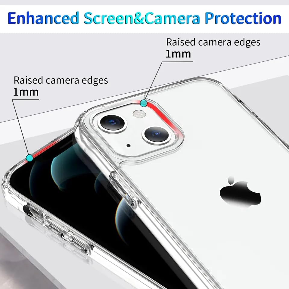Protect CMF by Nothing Phone 1 Back Cover | Slim Soft Back Case for CMF by Nothing Phone 1 (Transparent)