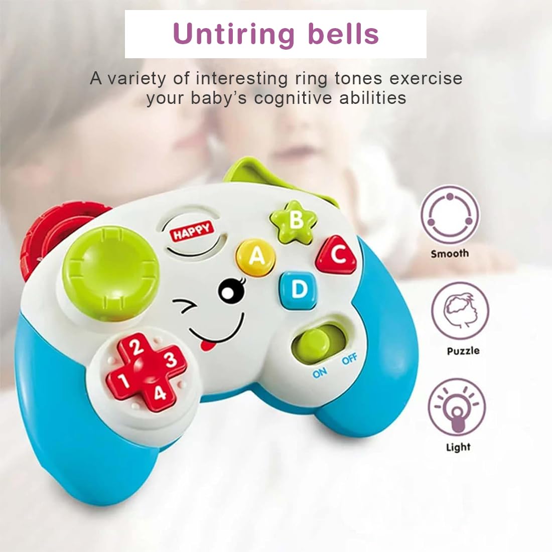 Wembley Baby & Toddler Toys Electronic Early Development Activity Toys Game & Learn Controller