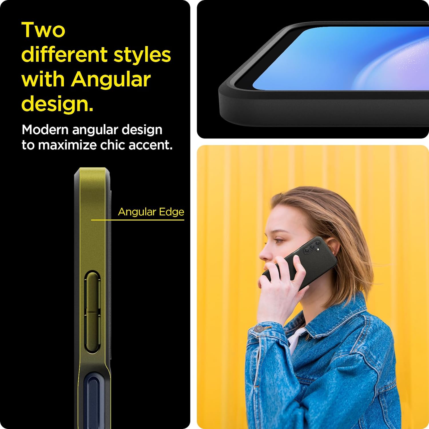 Spigen Essential Sand Blast Back Cover Case Compatible with Samsung Galaxy A15 5G