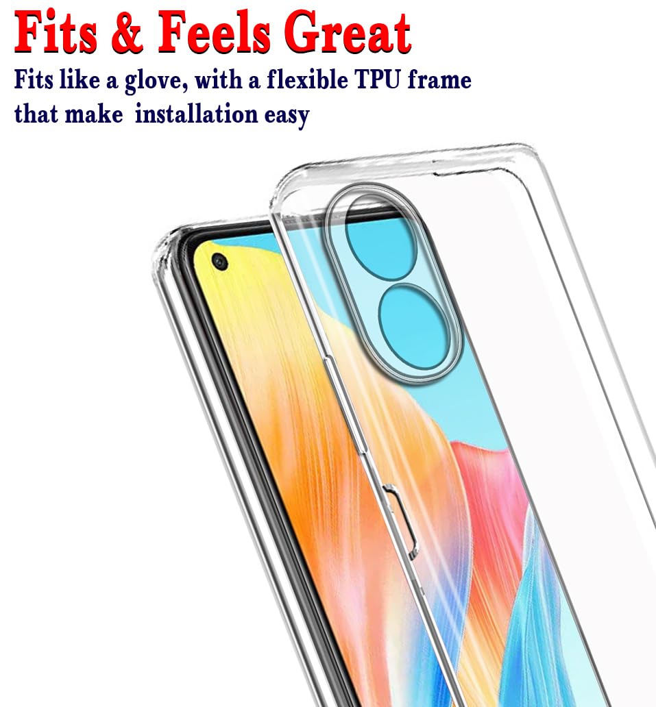 Protect Basic Case for Oppo A58 4G (Silicone_Transparent)