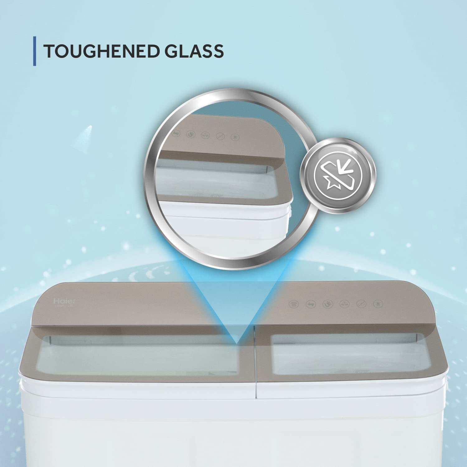 Haier 7 Kg 5 star SEMI Automatic Top Loading Washing Machine
