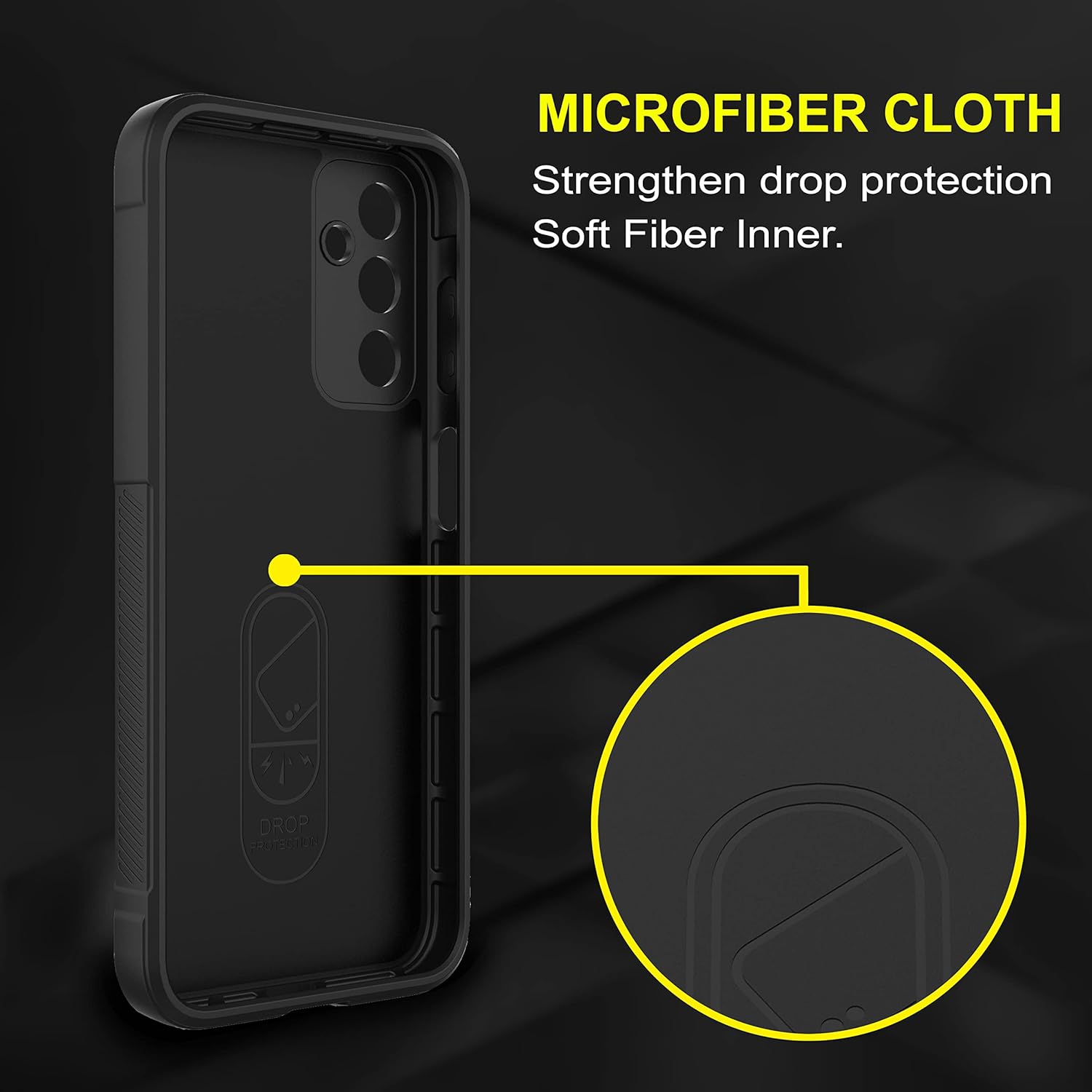 Protect Back Case Cover for Samsung Galaxy M14 5G | Compatible for Samsung Galaxy M14 5G Back Cover | Liquid Silicon Case