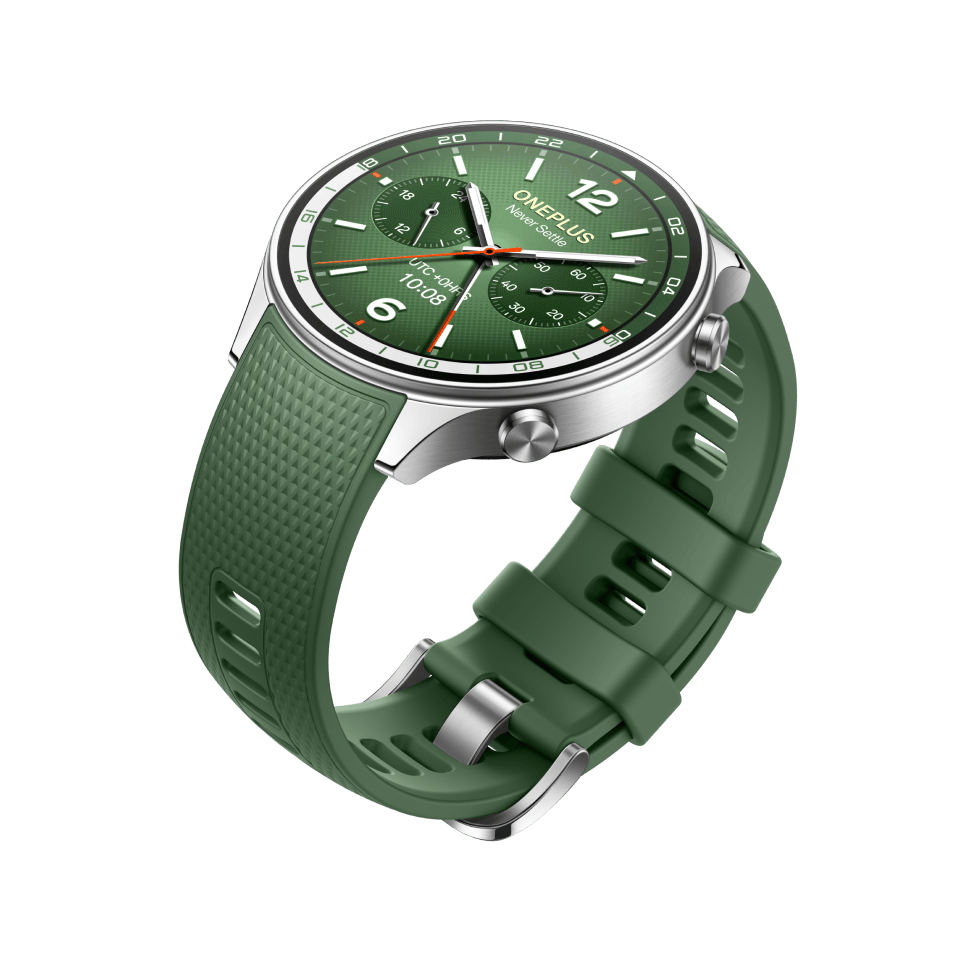 OnePlus Watch 2R with Wear OS 4, Snapdragon W5 Chipset & Upto 100 hours battery life Smartwatch