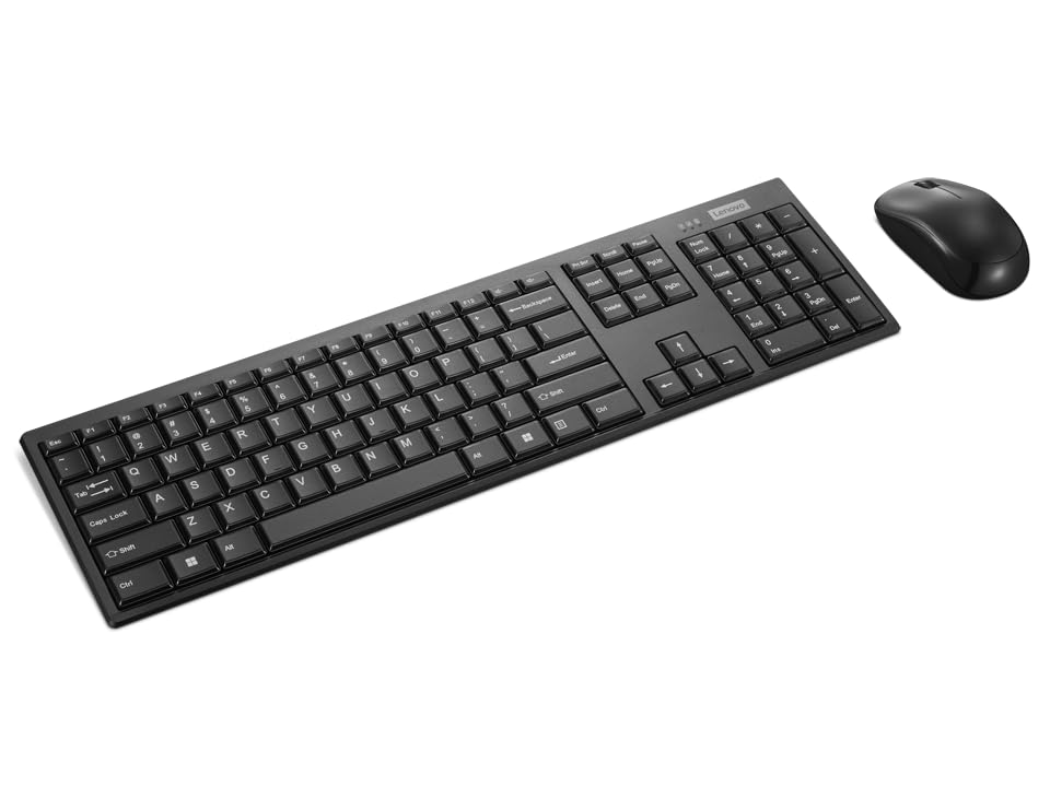 Lenovo KB MICE_BO combo 100 Eng Wireless Laptop Keyboard
