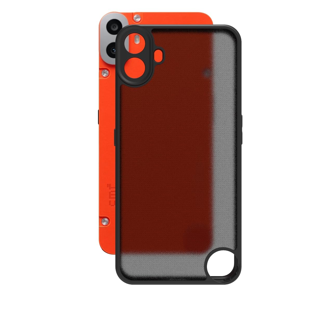 Protect Shockproof Sleek Hybrid Armor Back Cover Case Compatible with CMF Phone 1