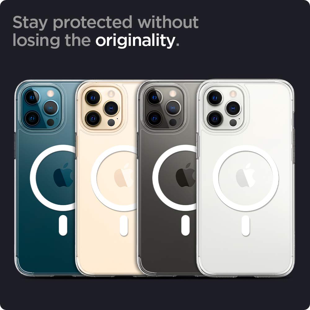 Spigen Ultra Hybrid Magfit Back Cover Case Compatible with iPhone 12 Pro Max