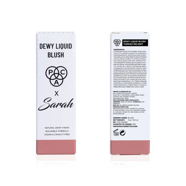 PAC X Sarah Dewy Liquid Blush(49)
