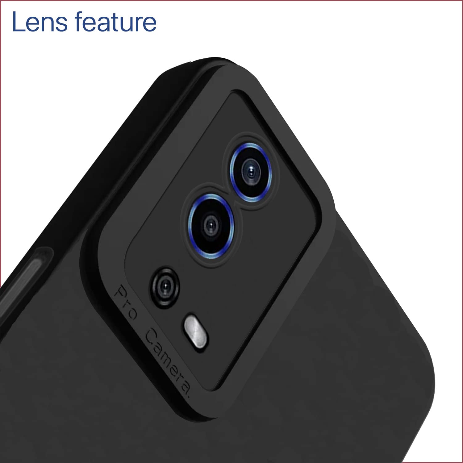 Protect Oppo A55 Back Cover Soft Matte Liquid Silicone TPU | Camera Protection | Shockproof Slim Back Case
