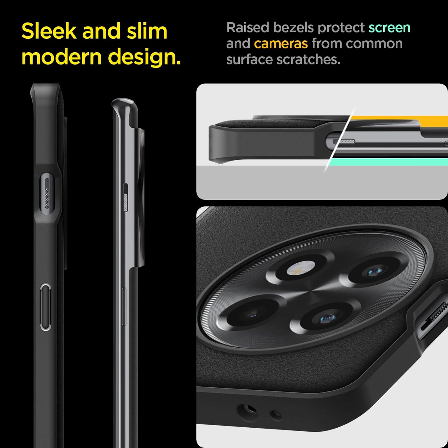 Spigen Essential Sand Blast Back Cover Case Compatible with OnePlus 11R 5G