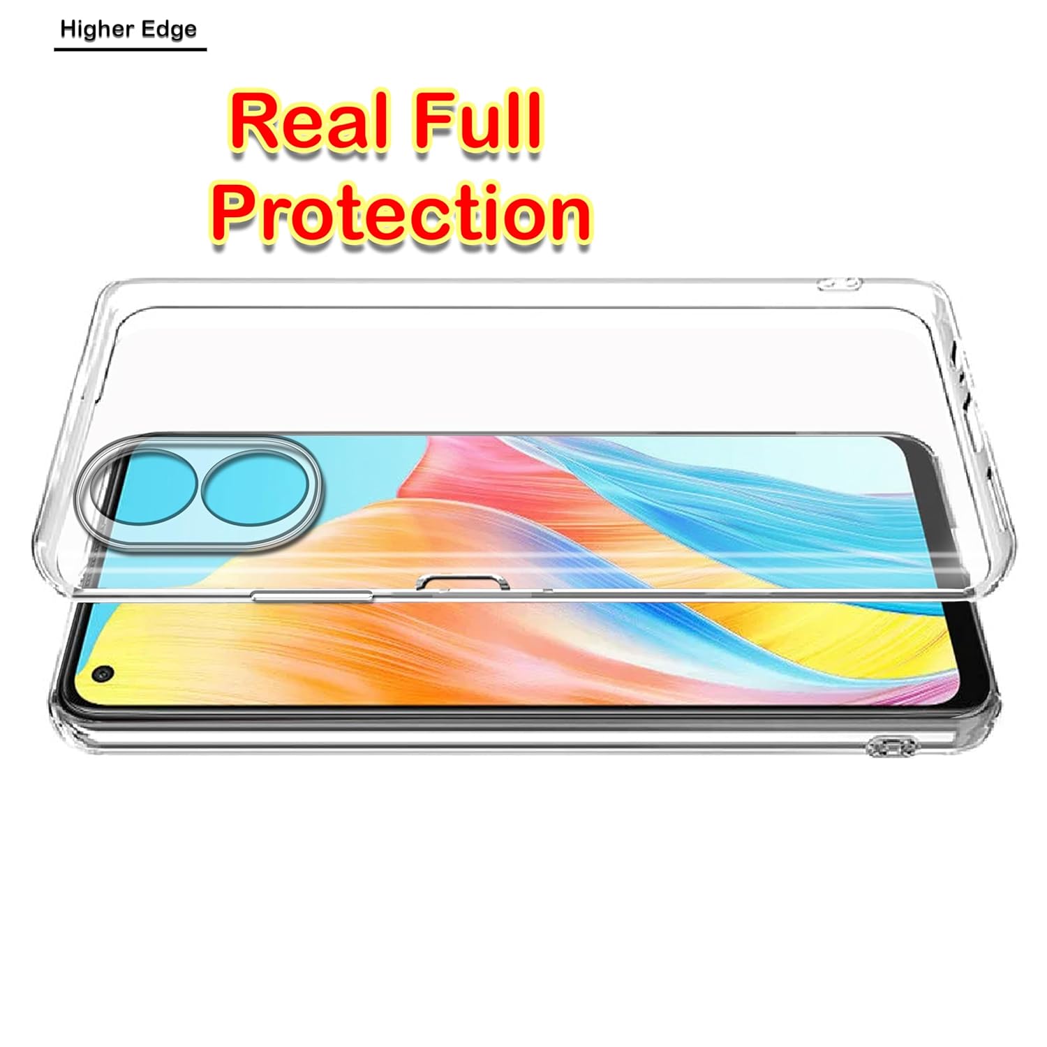 Protect Basic Case for Oppo A58 4G (Silicone_Transparent)