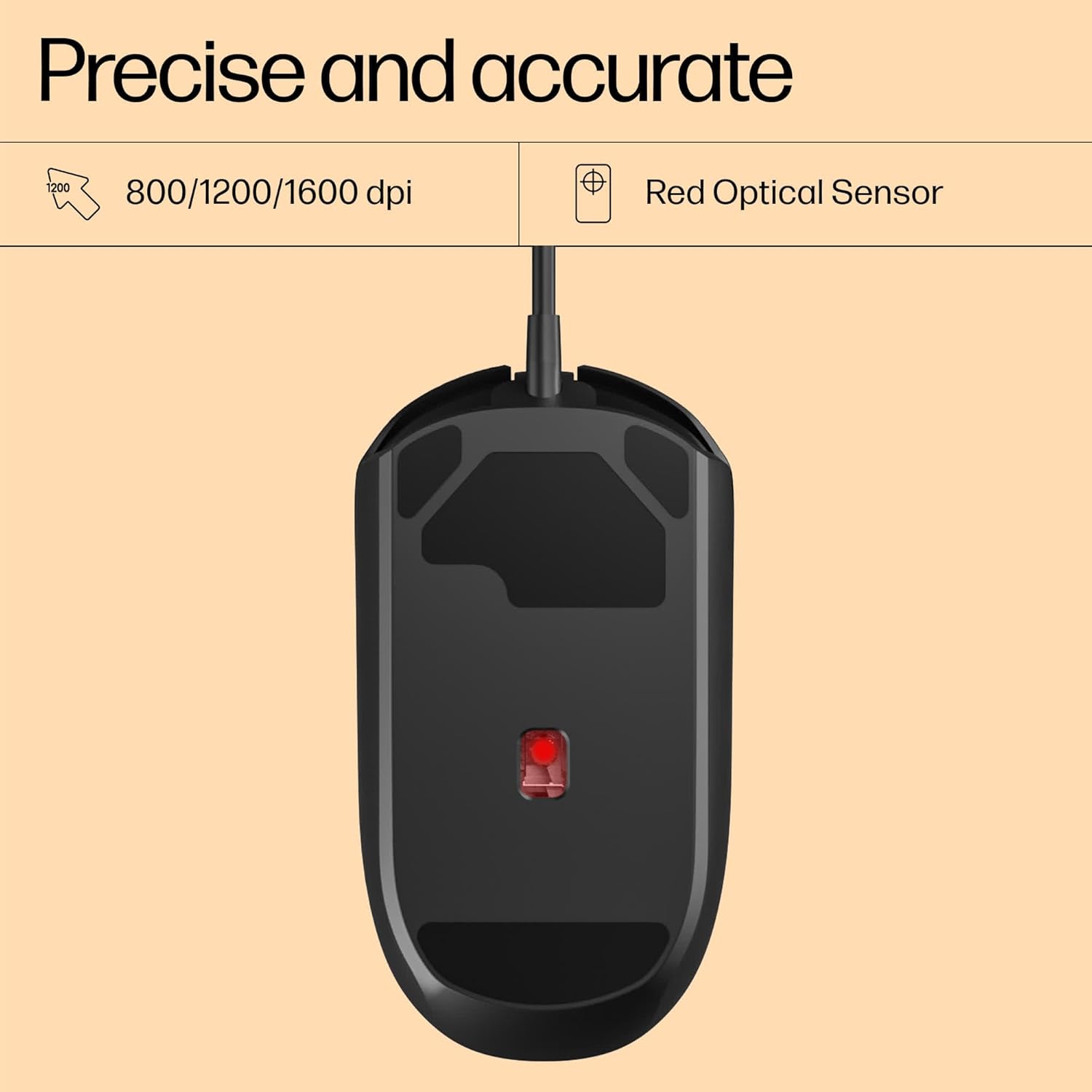 HP M070 Wired Mechanical Mouse
