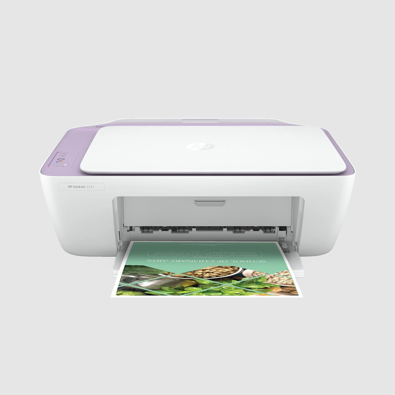 HP DeskJet 2331 Multi-function Color Inkjet Printer with Scanner and Copier , Compact Size, Reliable, Easy Set-Up Through HP Smart App On Your PC Connected Through USB, Ideal for Home (Ink Cartridge)